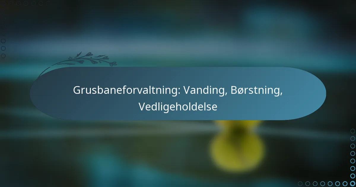 featured-image-grusbaneforvaltning-vanding-borstning-vedligeholdelse